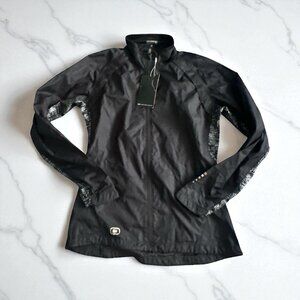 OGIO Women's Endurance Black Windbreaker Lightweight Running Jacket Size XS NEW
